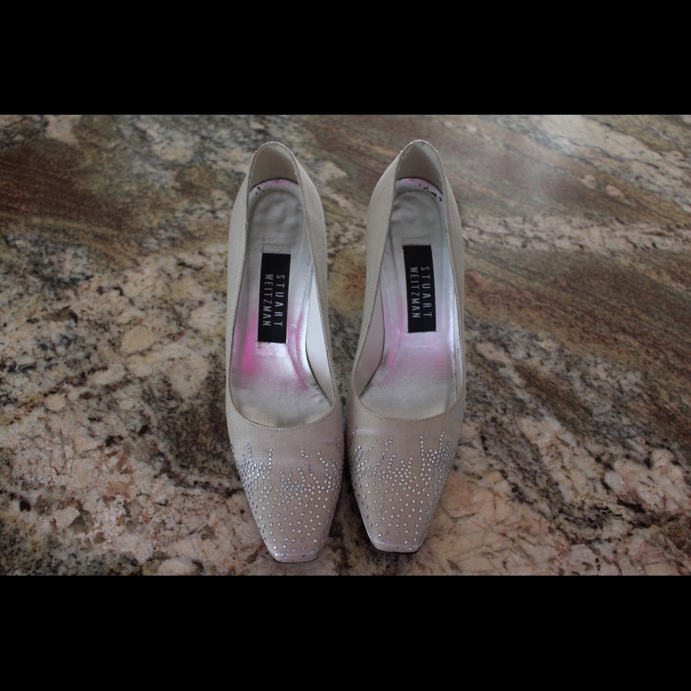 Stuart Weizmann Bridal heels